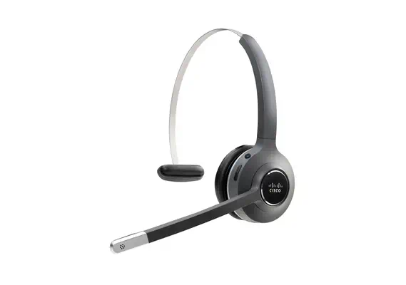 Cisco 561 Casque Sans fil Arceau Bureau/Centre d'appels USB Type-A Bluetooth Noir, Gris - Casque Micro - visuel 1