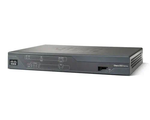 Cisco 888EA Routeur connecté Fast Ethernet Noir - visuel 1