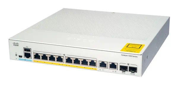 Cisco Catalyst C1000-8FP-2G-L commutateur réseau Géré L2 Gigabit Ethernet (10/100/1000) Connexion Et - Switchs et Hubs - visuel 1