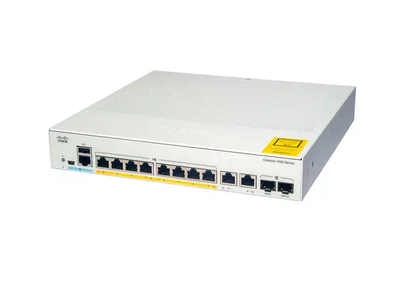 Cisco Catalyst C1000-8P-E-2G-L commutateur réseau Géré L2 Gigabit Cisco - visuel 1 - hello RSE - Matériel de qualité professionnelle
