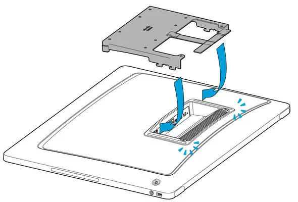 Cisco VESA Adapter and Wall Mount Kit for Desk Pro - Accessoire - visuel 1