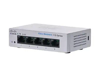 Revendeur officiel Cisco CBS110 Non-géré L2 Gigabit Ethernet (10/100/1000) 1U Gris