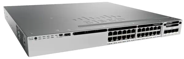 Cisco Catalyst WS-C3850-24P-L commutateur réseau Géré Connexion Ethernet, supportant l'alimentation  - Switchs et Hubs - visuel 1