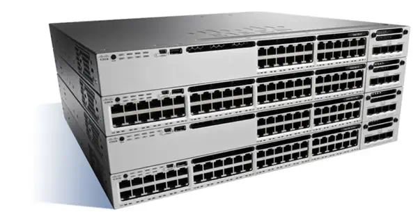 Cisco Catalyst WS-C3850-24P-L commutateur réseau Géré Connexion Ethernet, supportant l'alimentation  - Switchs et Hubs - visuel 3