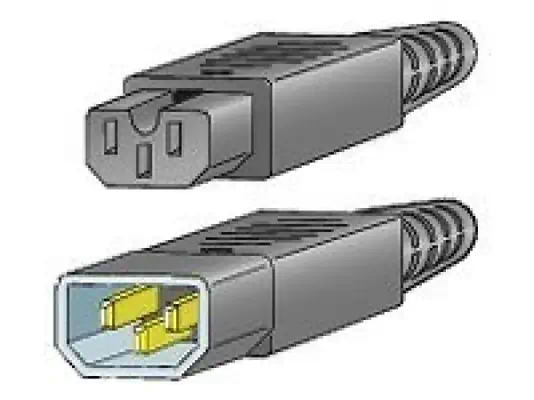 CISCO Cabinet Jumper Power Cord 250 VAC 13A C14-C15 - Câbles d'alimentation - visuel 1