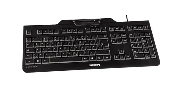 CHERRY KC1000 SC corded Security Keyboard USB ultraflat - Clavier - visuel 1