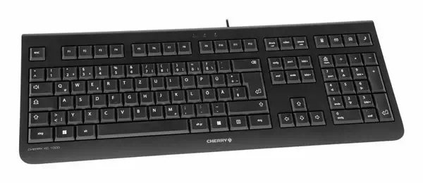 CHERRY KC 1000 clavier Universel USB AZERTY Belge CHERRY - visuel 1 - hello RSE - Conception conviviale