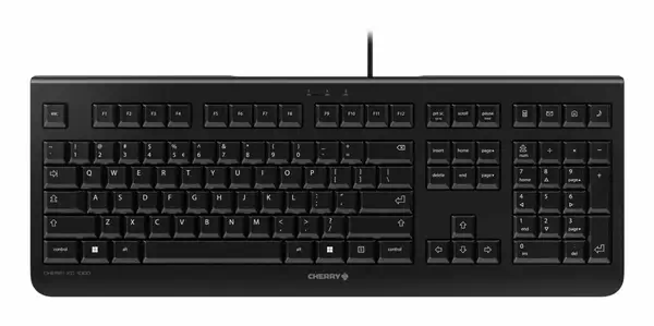 CHERRY KC 1000 clavier Universel USB AZERTY Belge Noir - Clavier - visuel 1
