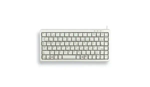CHERRY Compact corded Keyboard USB grey Win95 (GB - Clavier - visuel 1