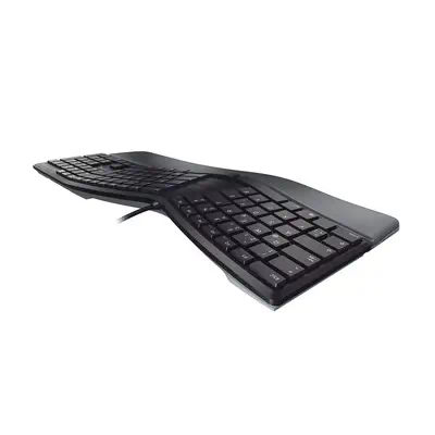 CHERRY KC 4500 ERGO clavier Universel USB QWERTY Anglais américain Noir - Clavier - visuel 5