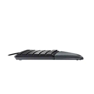 CHERRY KC 4500 ERGO clavier Universel USB QWERTY Anglais américain Noir - Clavier - visuel 6