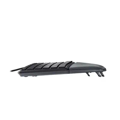 CHERRY KC 4500 ERGO clavier Universel USB QWERTY Anglais américain Noir - Clavier - visuel 7