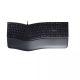 Achat CHERRY KC 4500 ERGO Clavier ergonomique filaire, noir sur hello RSE - visuel 1
