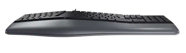 CHERRY KC 4500 ERGO clavier Universel USB QWERTY Anglais britannique Noir - Clavier - visuel 2