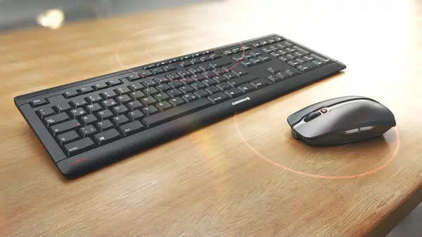 CHERRY StreamDesktop Recharge Wireless Keyboard and - Clavier - visuel 7