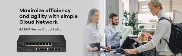 Zyxel GS1915-8EP Géré L2 Gigabit Ethernet (10/100/1000) Connexion Ethernet, supportant l'alimentatio - Switchs et Hubs - visuel 5