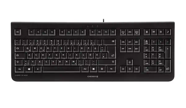 CHERRY DC 2000 clavier Souris incluse Universel USB Espagnole Noir - Clavier - visuel 3