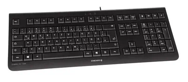 CHERRY KC 1000 clavier Universel USB QWERTY Nordique Noir - Clavier - visuel 2