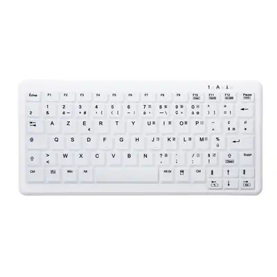 Contour Design Active Key AK-C4110 clavier Médical RF sans fil AZERTY Français Blanc - Clavier - visuel 1