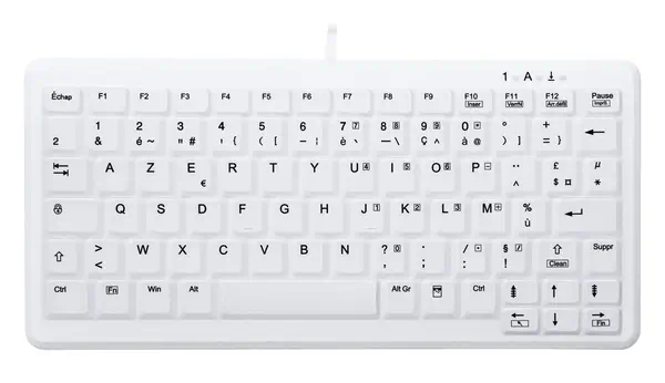 Contour Design Active Key AK-C4110 clavier Médical USB AZERTY Français Blanc - Clavier - visuel 1