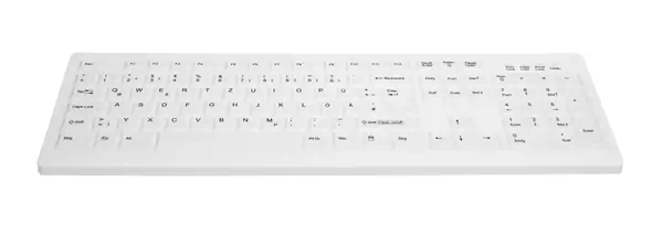 CHERRY AK-C8100F-FU1-W/FR clavier Bureau RF sans fil AZERTY Français Blanc - Clavier - visuel 3
