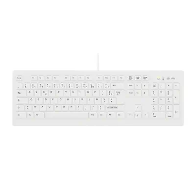 Contour Active Key ClassicClean Clavier Médical Housse Amovible Full-Size Filaire Blanc C8100 - Contour Design - visuel 1