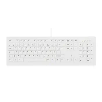 Livraison rapide Contour Active Key ClassicClean Clavier Médical Housse Amovible Full-Size Filaire Blanc C8100