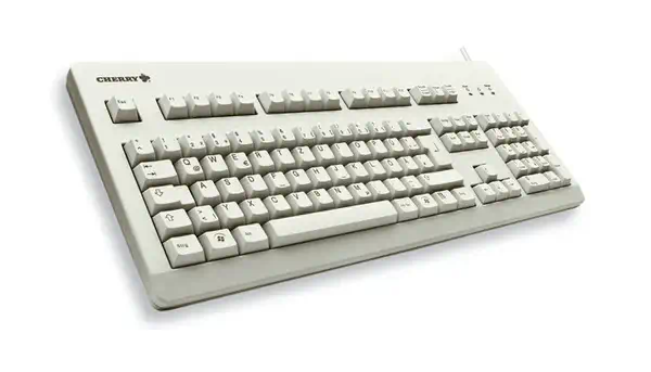 CHERRY Standard corded Keyboard USB grey (US - Clavier - visuel 3