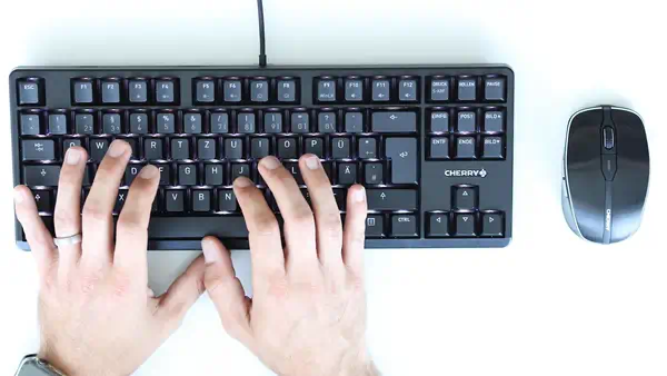 CHERRY G80-3000N RGB TKL clavier Universel USB AZERTY Français Noir - Clavier - visuel 8