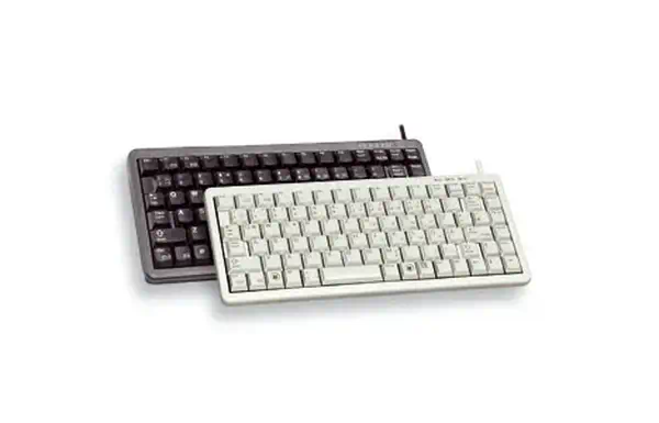 CHERRY Compact Keyboard USB PS/2 black (FR - Clavier - visuel 1
