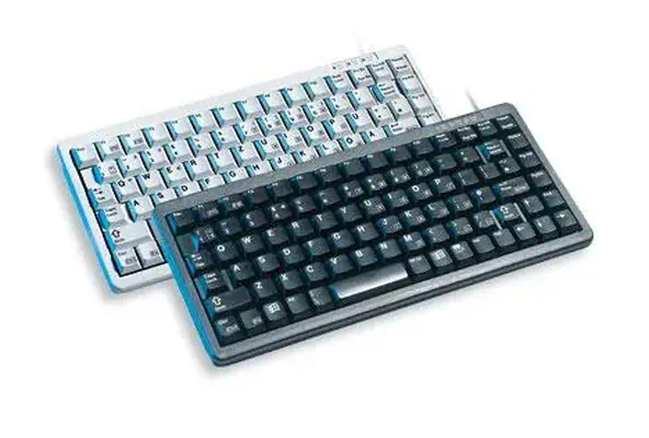 Compact keyboard G84-4100, light grey, CH - CHERRY - Clavier - visuel 1
