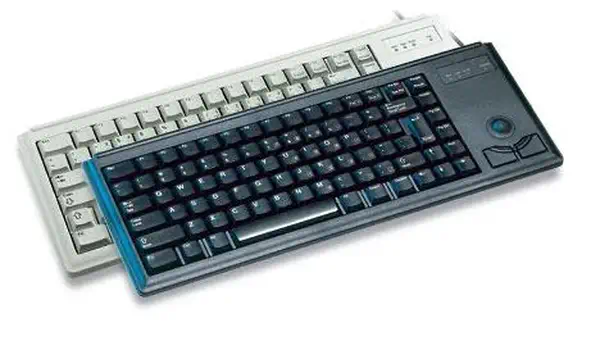 Compact keyboard G84-4400, light grey, RB - CHERRY - Clavier - visuel 1