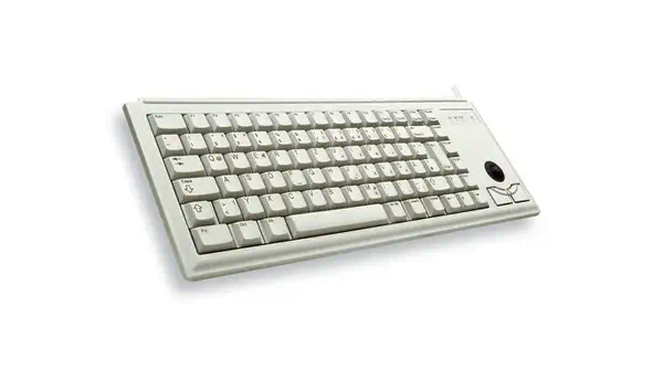 CHERRY Compact Trackball Keyboard USB grey (FR - Clavier - visuel 2