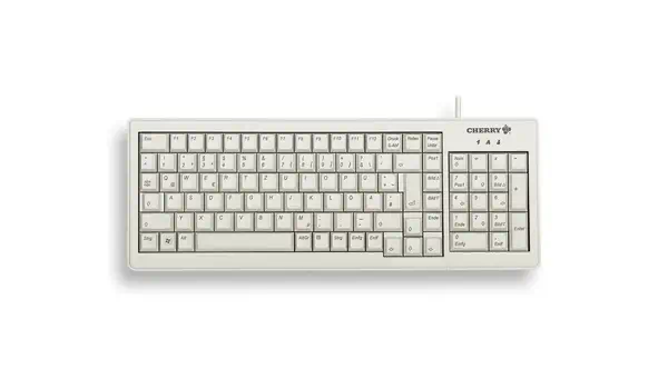 CHERRY G84-5200 Compact Keyboard Grey (EU - Clavier - visuel 1