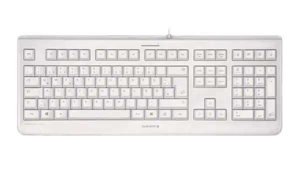 Achat CHERRY KC 1068 Clavier filaire étanche IP68, blanc grisé au meilleur prix