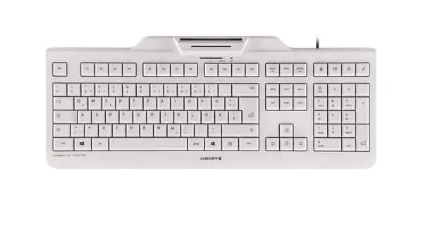 CHERRY KC 1000 Sc Contact Smart Card Corded Keyboard - Clavier - visuel 1