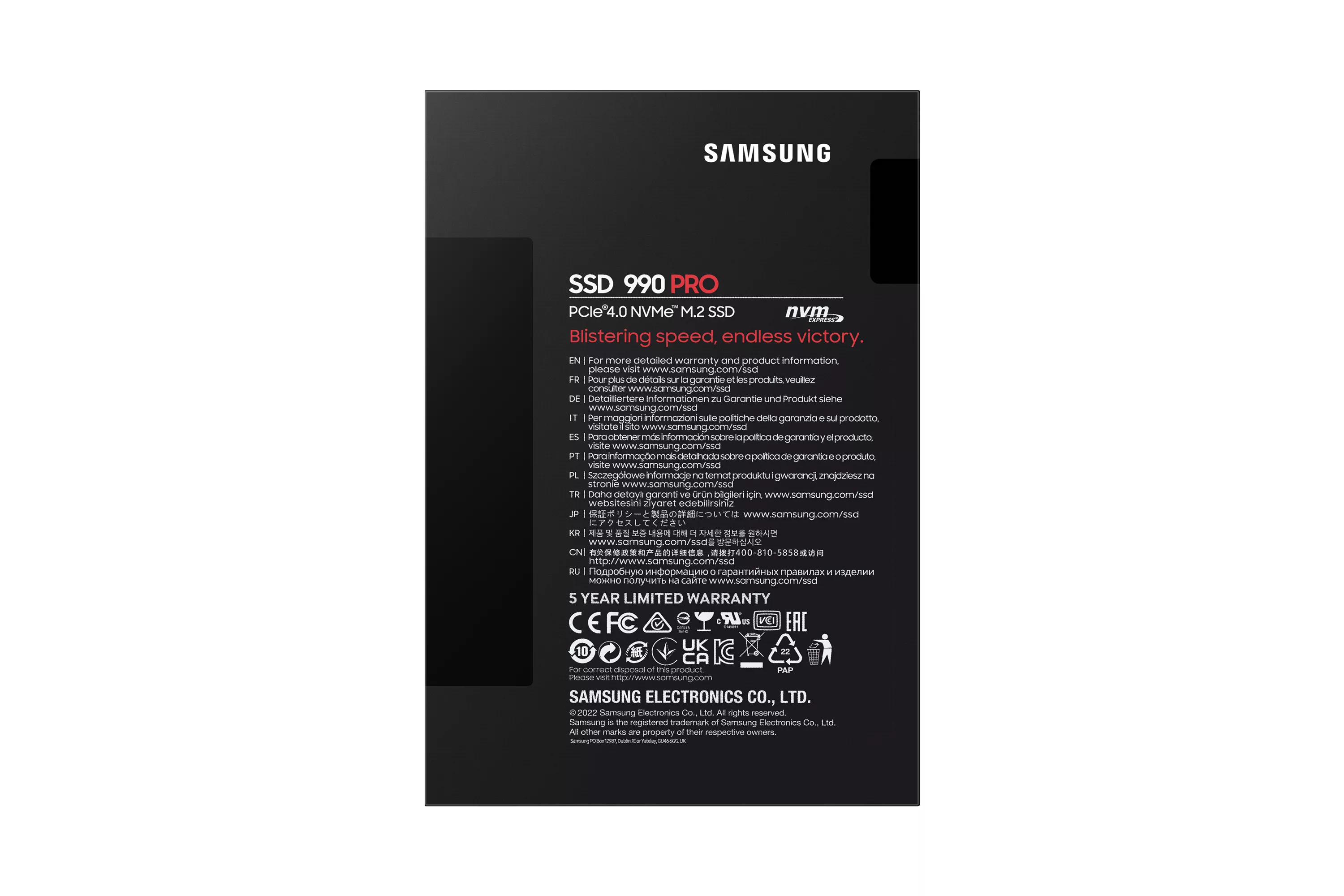 Vente SAMSUNG SSD 990 PRO 1To M.2 NVMe PCIe Samsung au meilleur prix - visuel 6