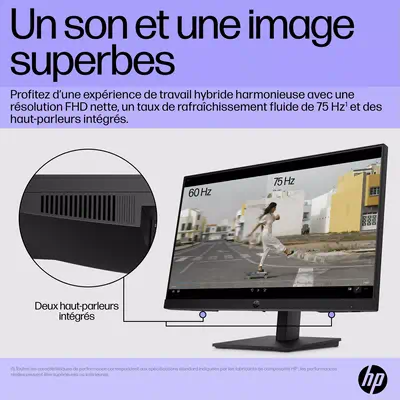 Écran FHD HP P22h G5 - Ecran Ordinateur - visuel 1