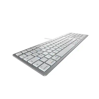 CHERRY KC 6000C FOR MAC clavier Universel USB QWERTY Anglais américain Argent - Clavier - visuel 4