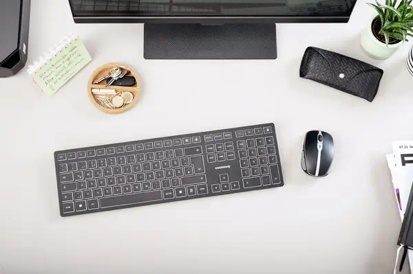 CHERRY KW 9100 SLIM Keyboard - Clavier - visuel 10