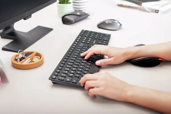 CHERRY KW 9100 SLIM Keyboard - Clavier - visuel 10