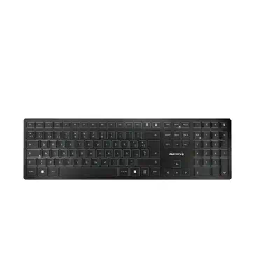 CHERRY KW 9100 SLIM clavier Universel RF sans fil + Bluetooth QWERTY Espagnole Noir - Clavier - visuel 1