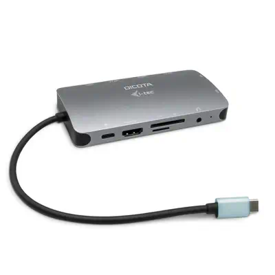 DICOTA D31955 station d'accueil Avec fil USB Type-C Anthracite - Dicota - Webcam - visuel 1