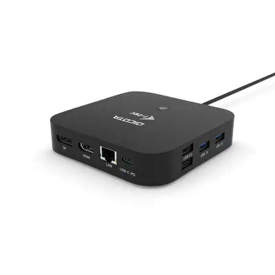 DICOTA D31949 station d'accueil Avec fil USB Type-C Noir - Dicota - Webcam - visuel 2