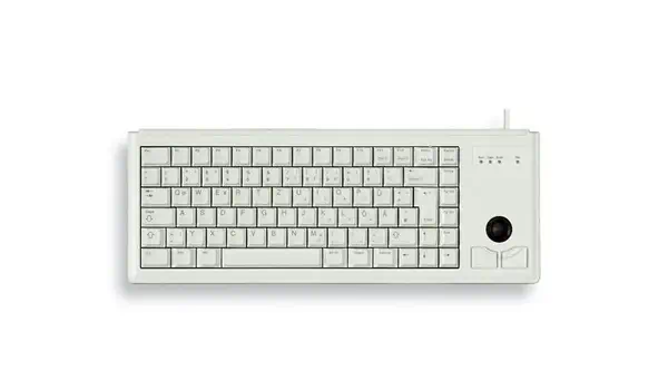 CHERRY Compact Trackball Keyboard 48cm 19.7p USB grey - Clavier - visuel 1