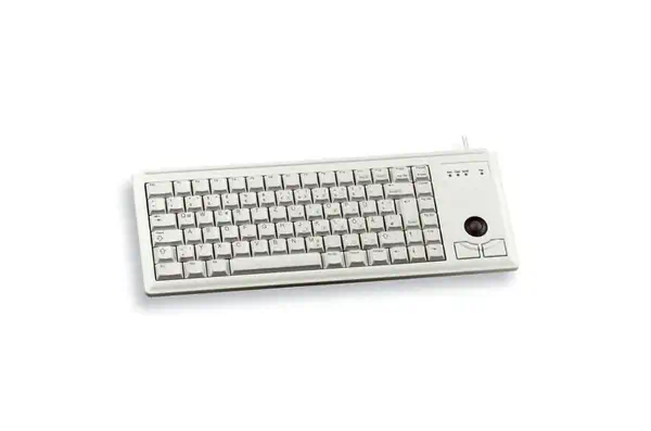 CHERRY Compact Trackball Keyboard 48cm 19.7p USB grey - Clavier - visuel 4