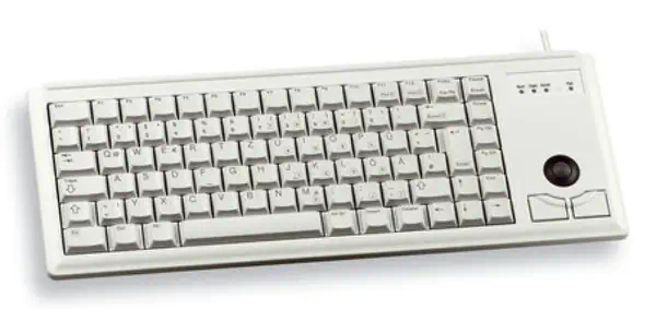 CHERRY G84-4400 clavier Universel USB QWERTY Anglais américain Gris - Clavier - visuel 2