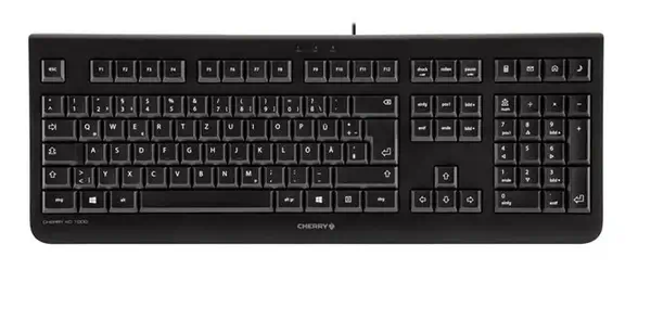 CHERRY KC1000 corded Keyboard USB ultraflat black (ES - Clavier - visuel 4