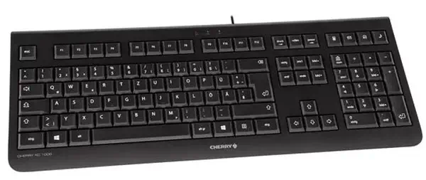 CHERRY KC 1000 clavier Maison USB Suisse Noir JK - Clavier - visuel 3