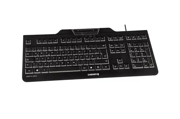 CHERRY KC 1000 Sc Contact Smart Card Corded Keyboard - Clavier - visuel 2